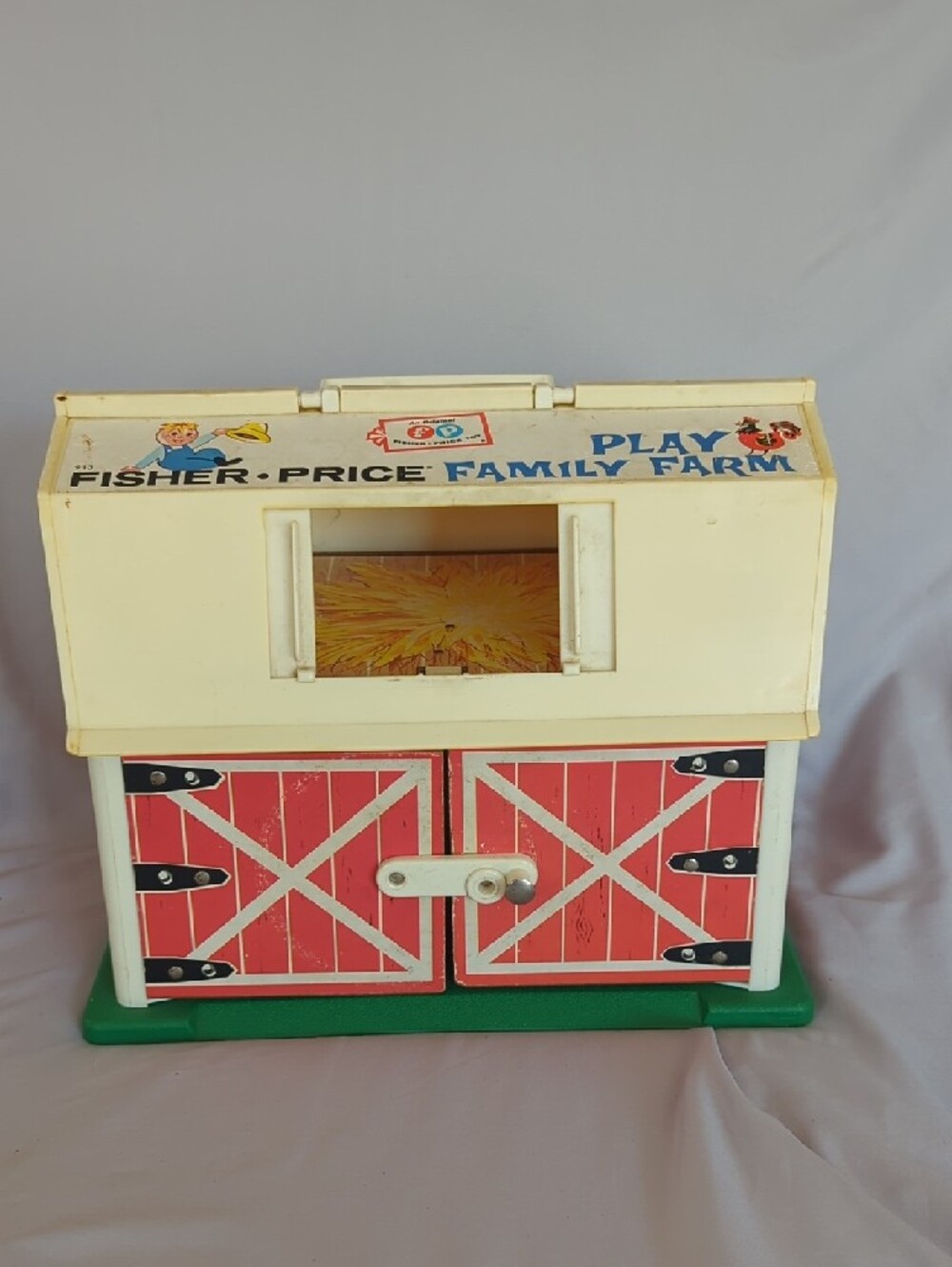 Vintage 1967 Fisher-Price Little People Family Farm Playset with Figures - Picture 4 of 13